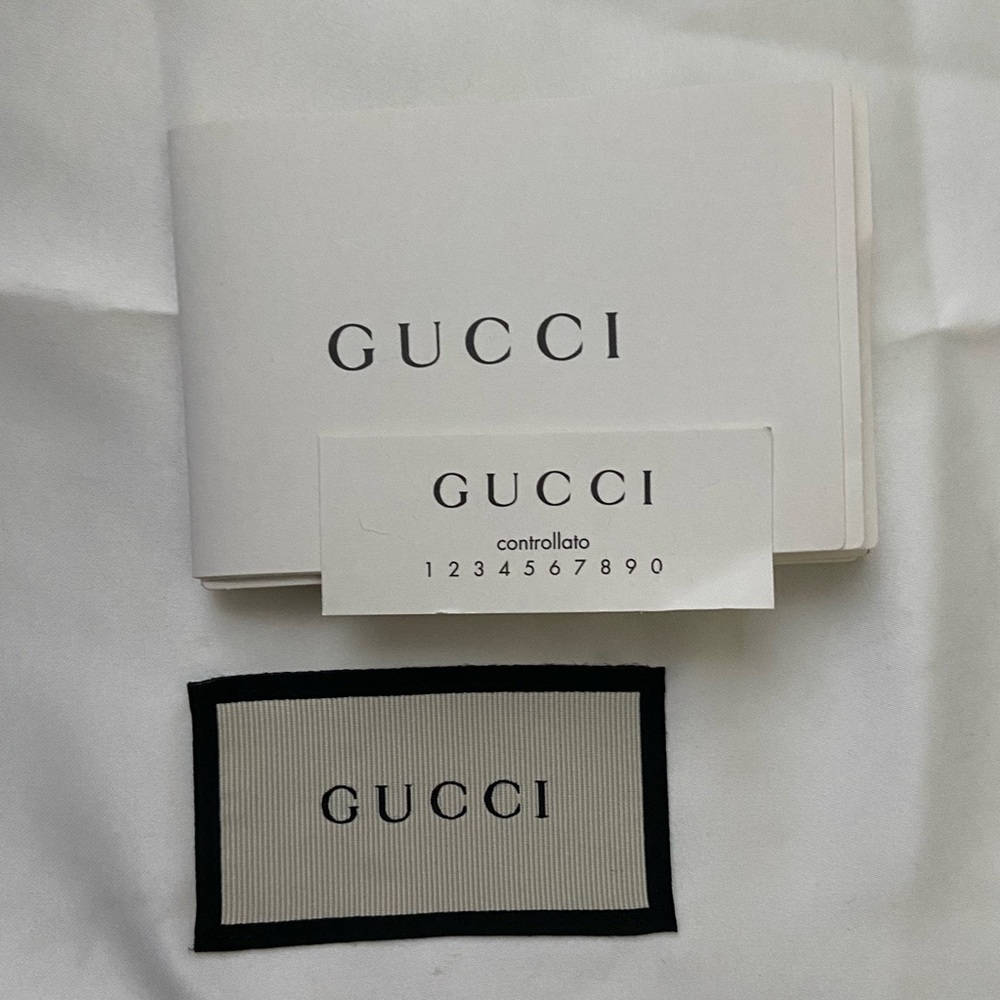 Gucci Dionysus GG Tweed Small Shoulder Bag in Black - Picture 16 of 16